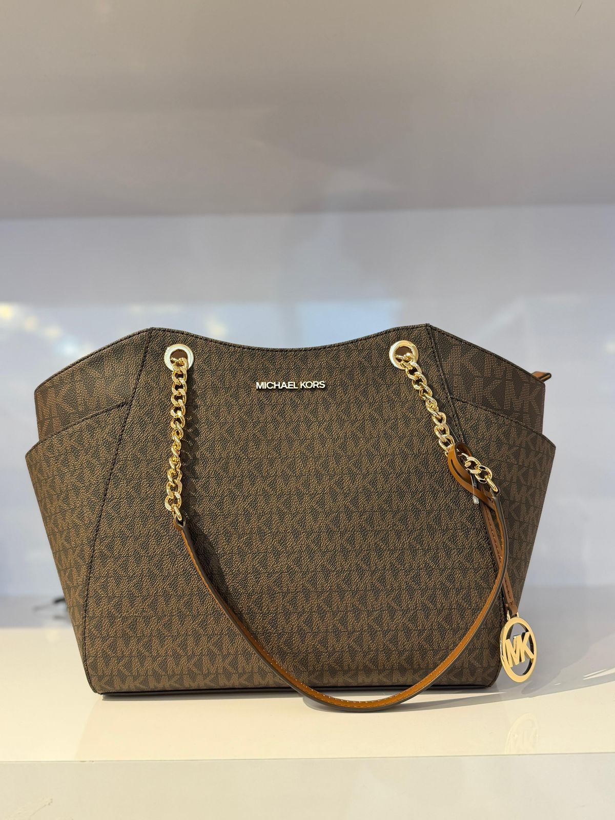 Tote Michael Kors Marrón Monograma