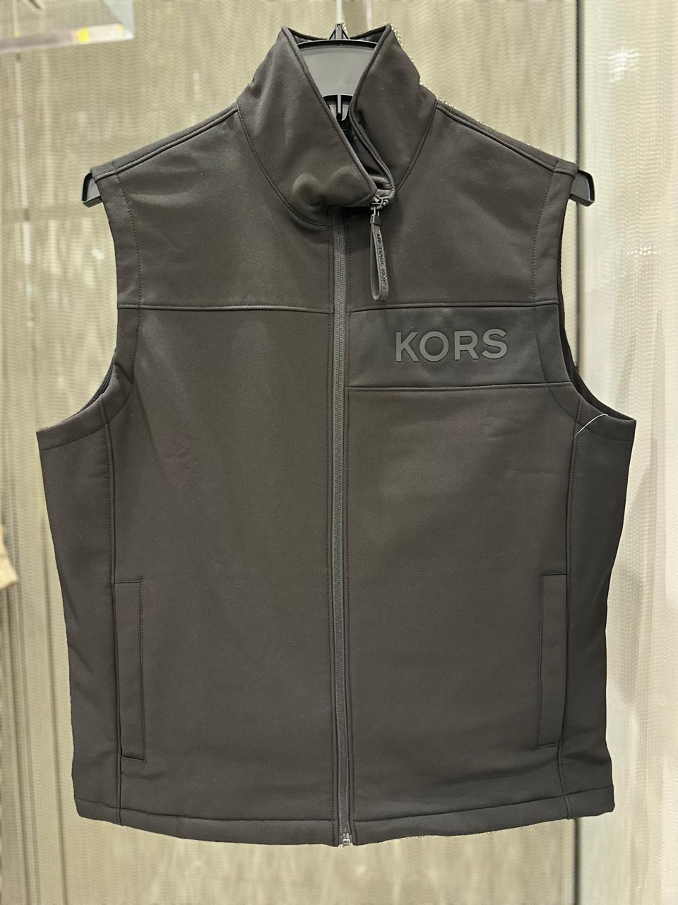 Chaqueta manga corta softshell hombre