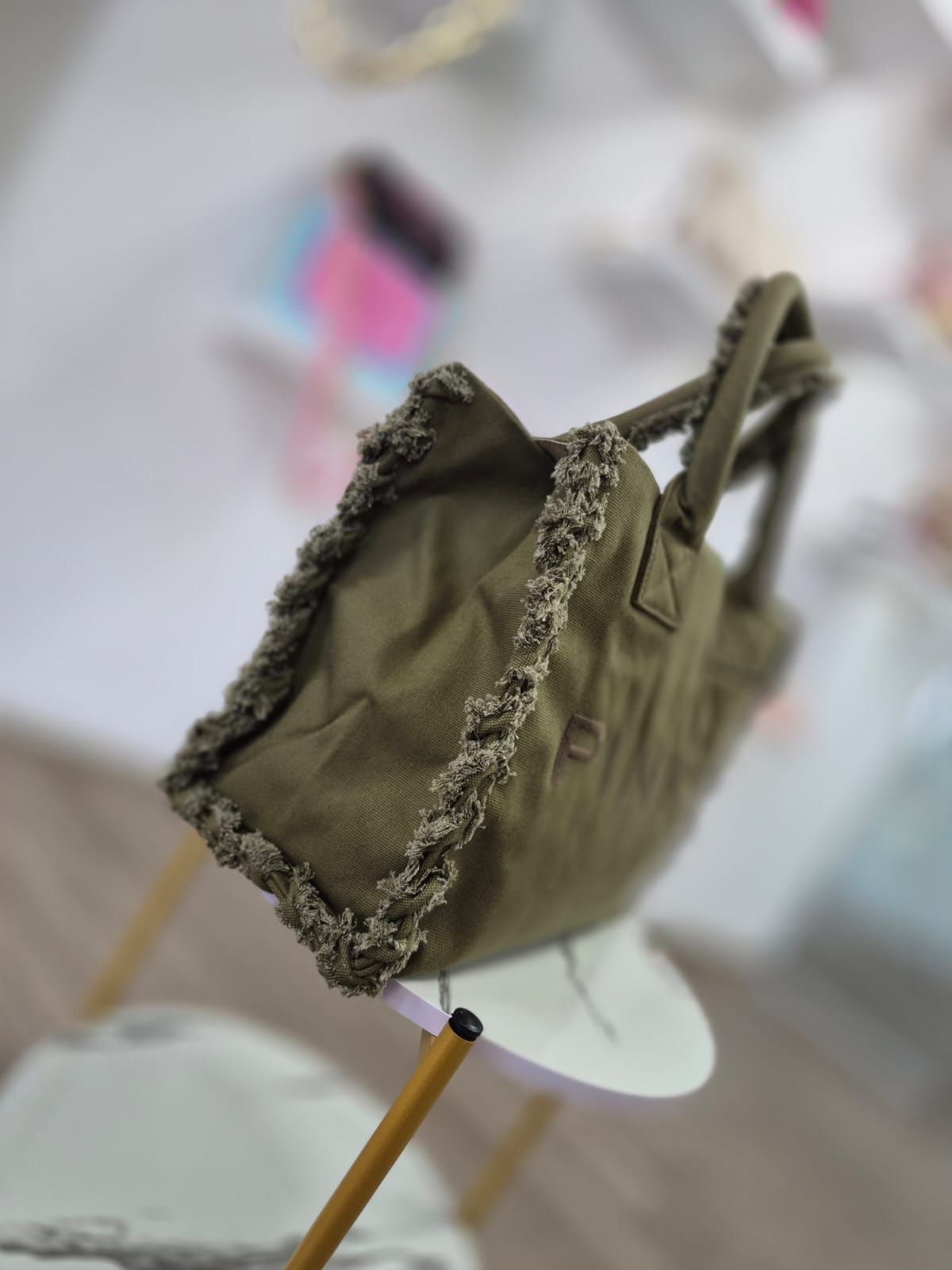Bolso Pinko verde oliva
