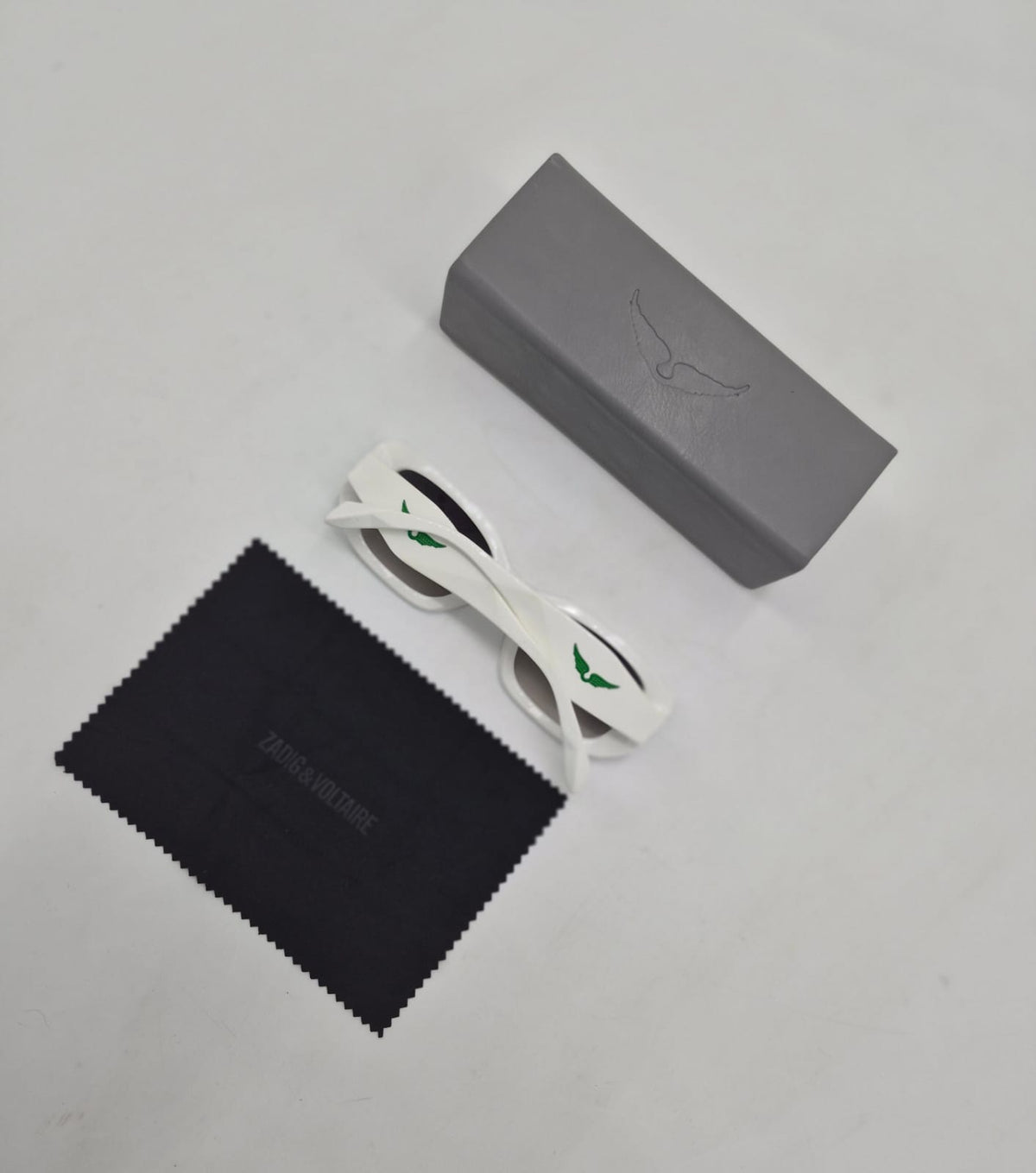 Anteojos de sol Zadig & Voltaire blancos