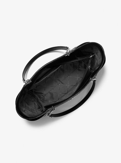 Tote Michael Kors Negro Monograma