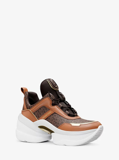 Zapatilla Michael Kors camel