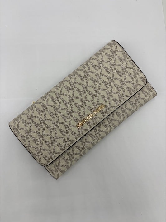 Billetera Michael Kors Monograma Vainilla
