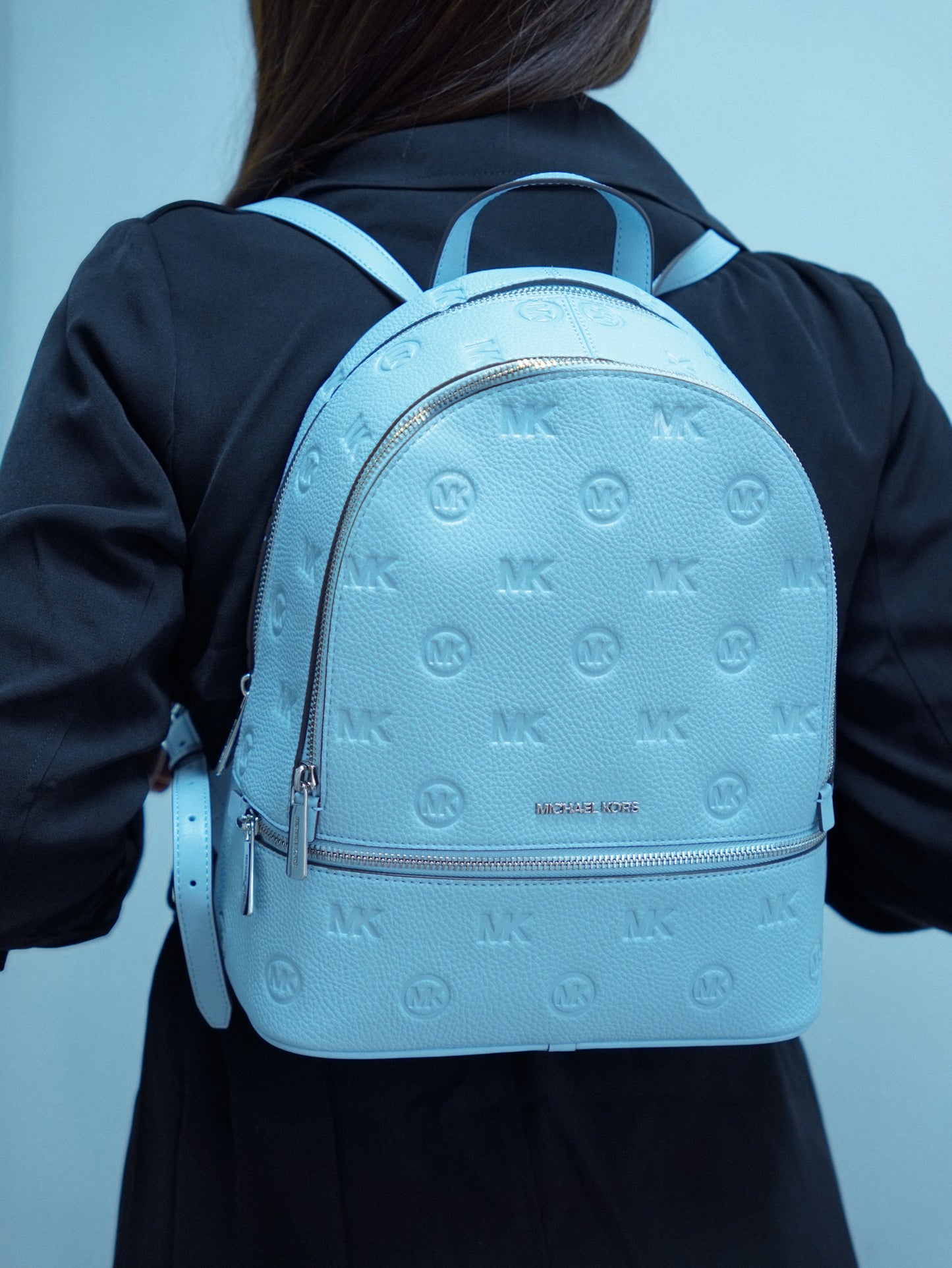 Mochila Michael Kors celeste