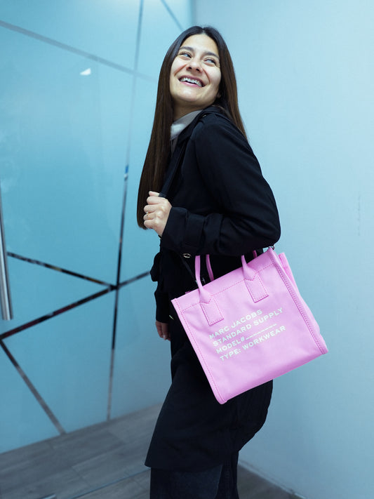 Tote Marc Jacobs palo rosa