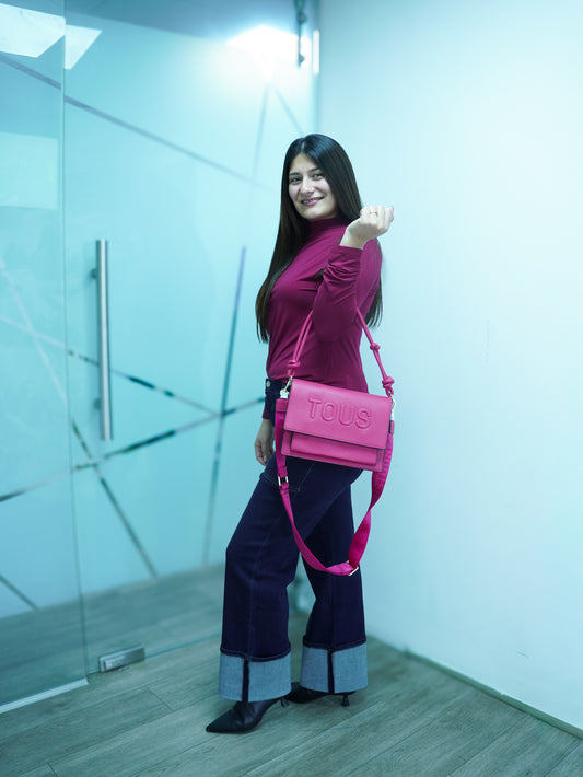 Bandolera Tous fucsia