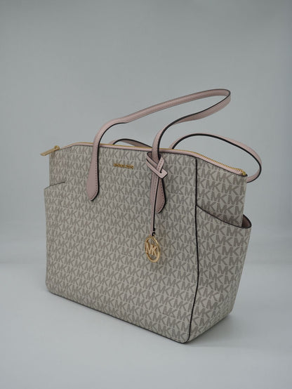 Tote vainilla monograma Michael Kors