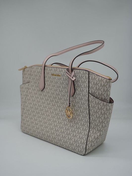Tote vainilla monograma Michael Kors