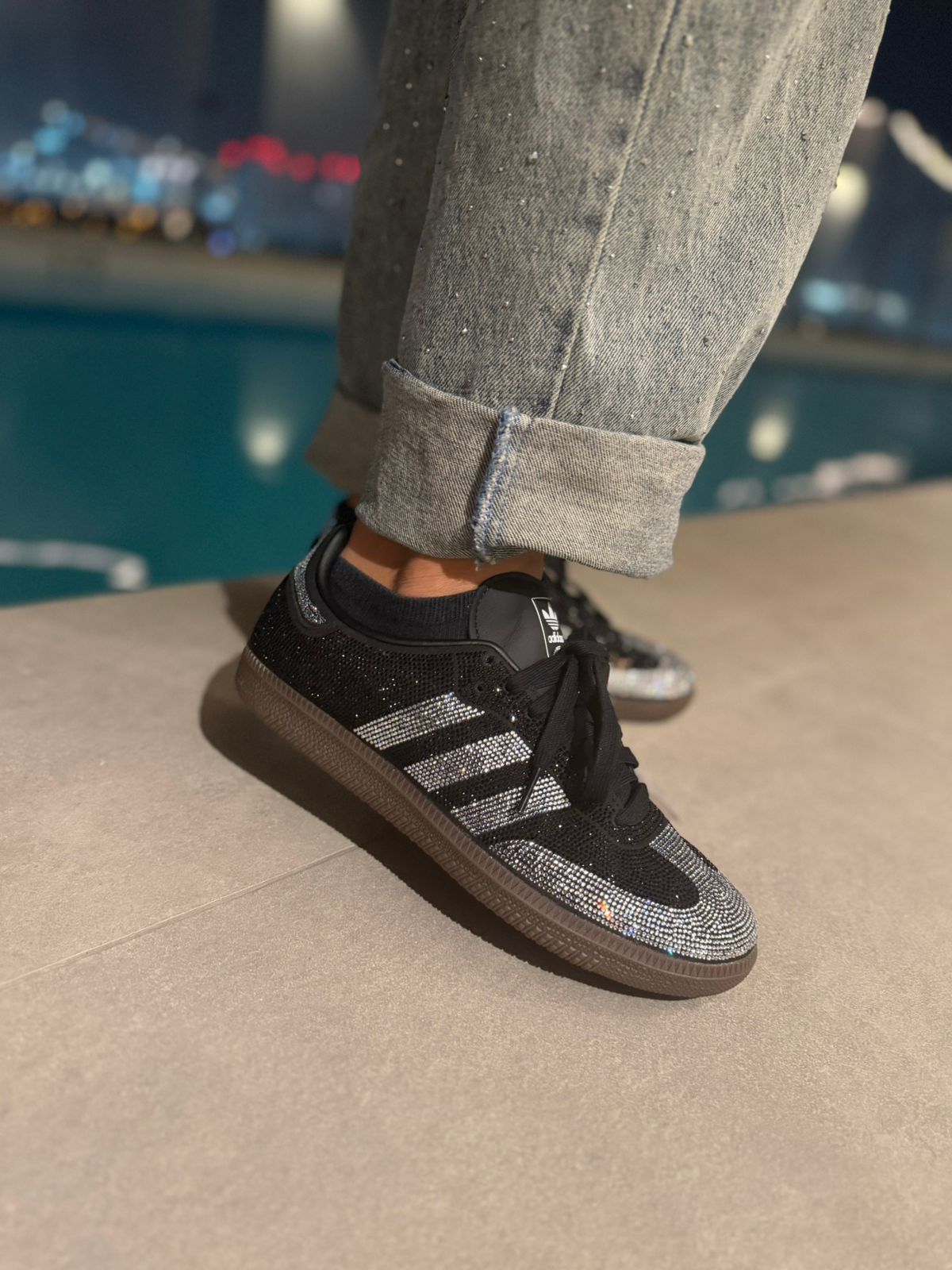 Samba Adidas brillos