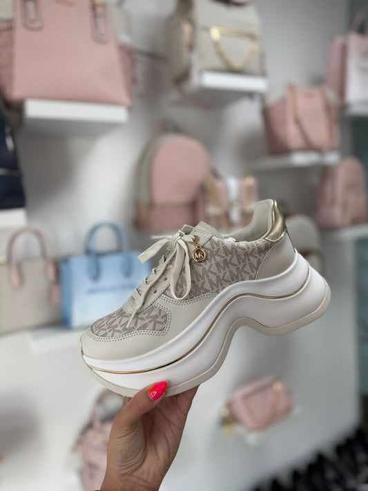 Zapatilla vainilla Michael Kors