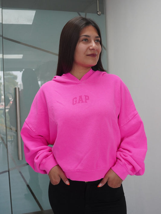 Polerón viral fucsia Gap
