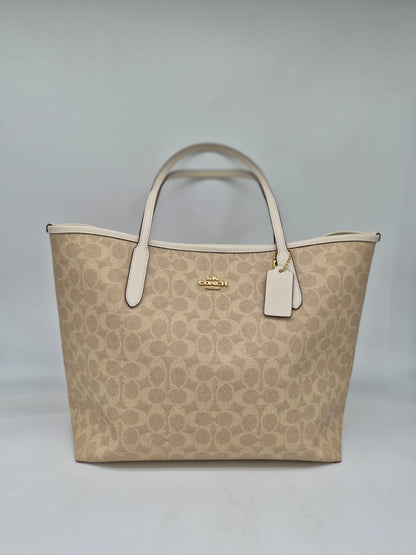 Tote Coach beige