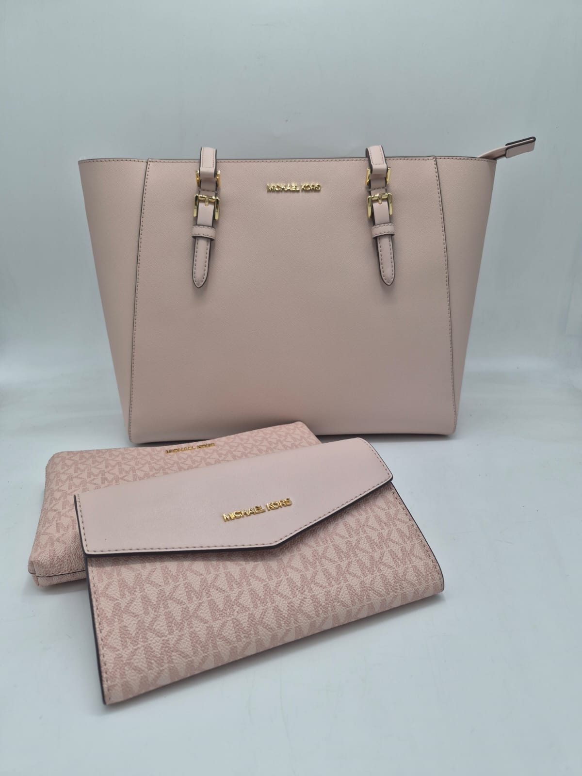 Tote triple Michael Kors Rosa