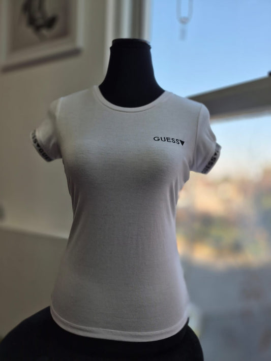 Polera de mujer Guess blanca