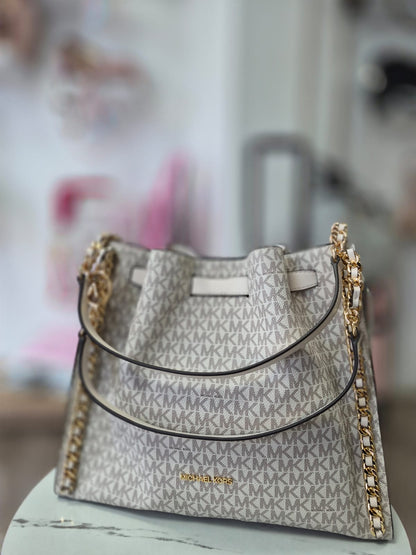 Tote Michael Kors beige marfil