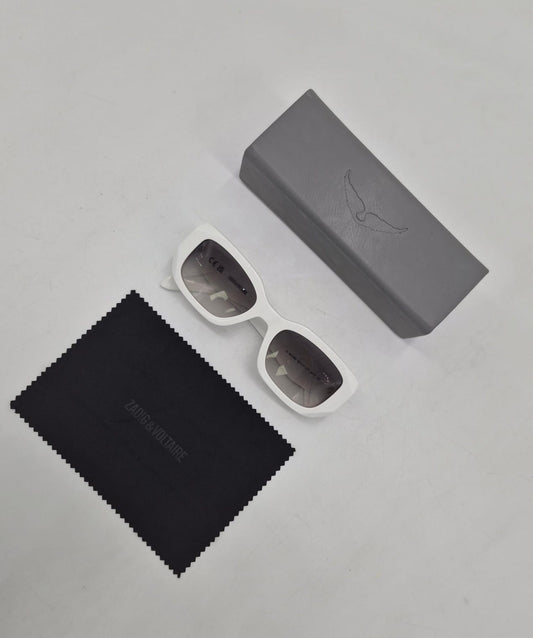 Anteojos de sol Zadig & Voltaire blancos