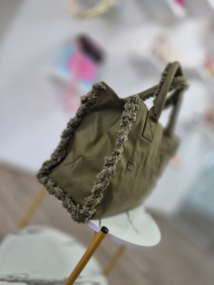 Bolso Pinko verde oliva
