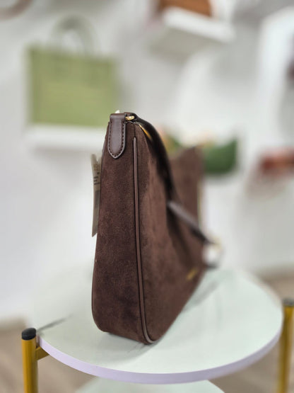Tote Michael Kors gamuza café