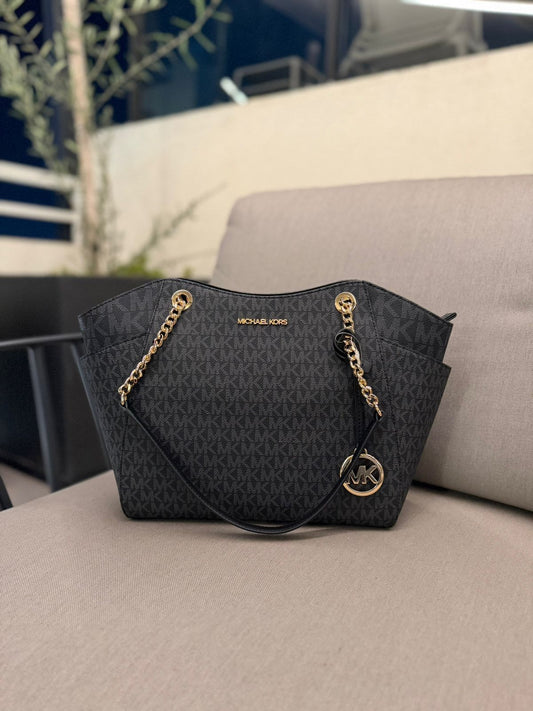 Tote Michael Kors Negro Monograma
