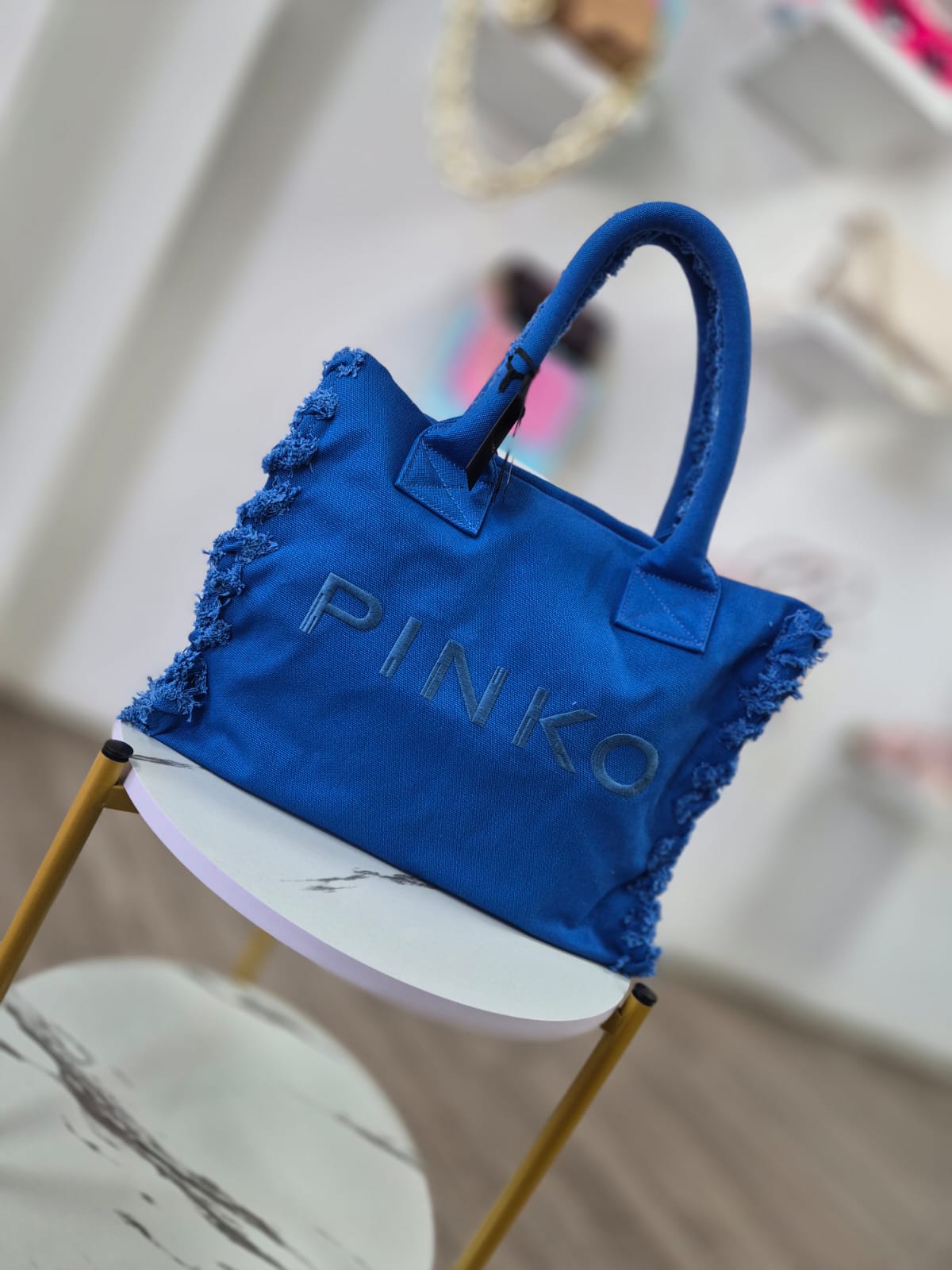 Bolso de mano Pinko azul